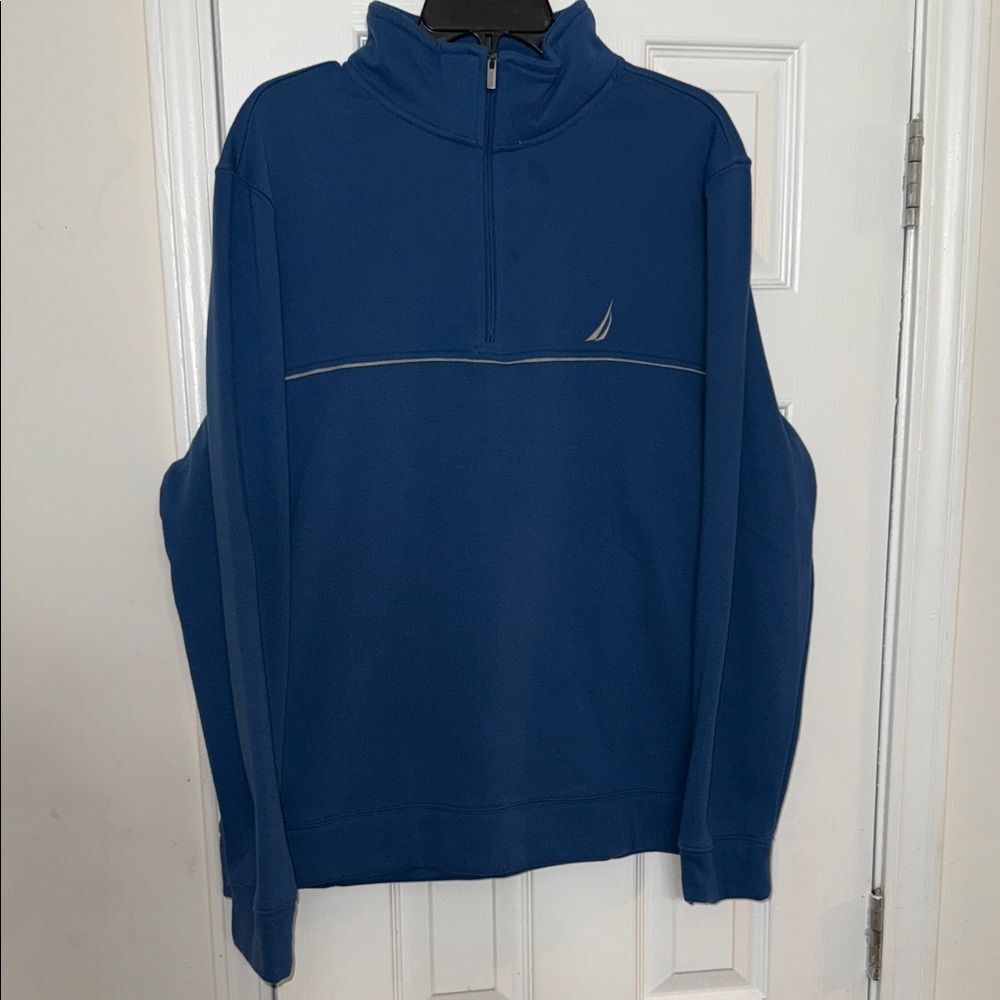 Nautica Deep Blue Half-Zip Sweater